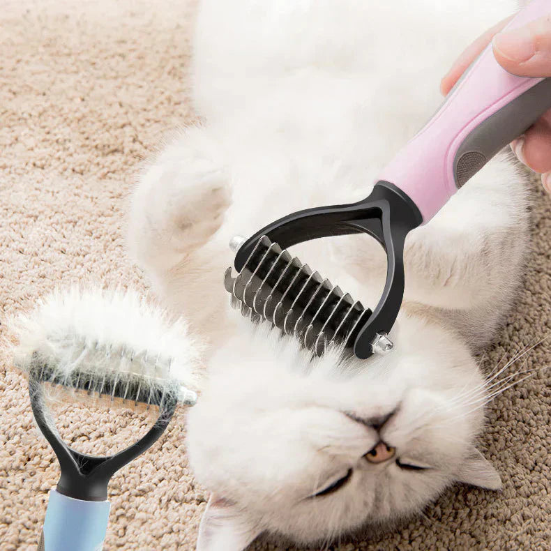 Dualbrush 2-in-1 Captures 95% Of Your Pet's Hair