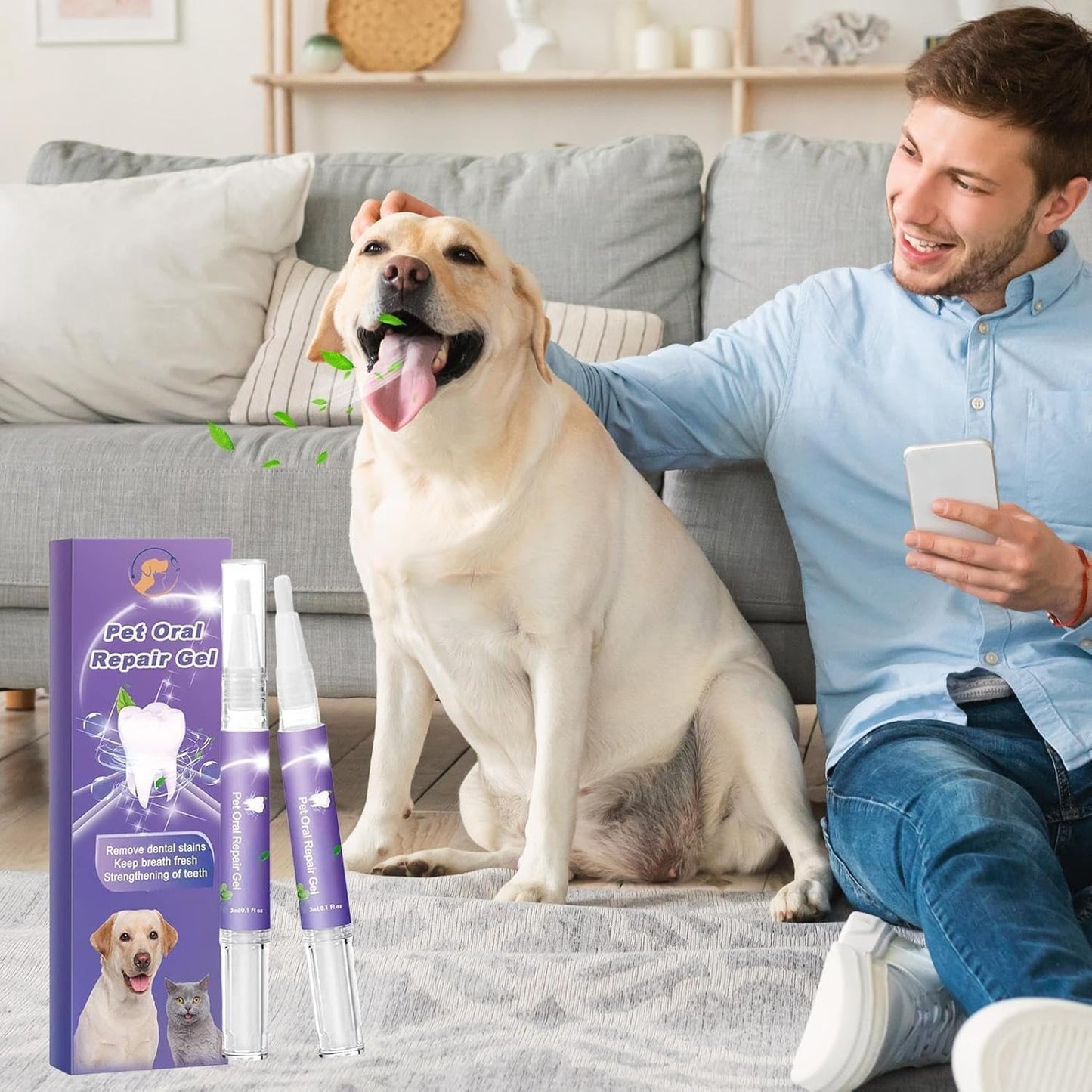 (1+1 Free) Oralglow – For Healthy Teeth And Fresh Breath For Your Pet!